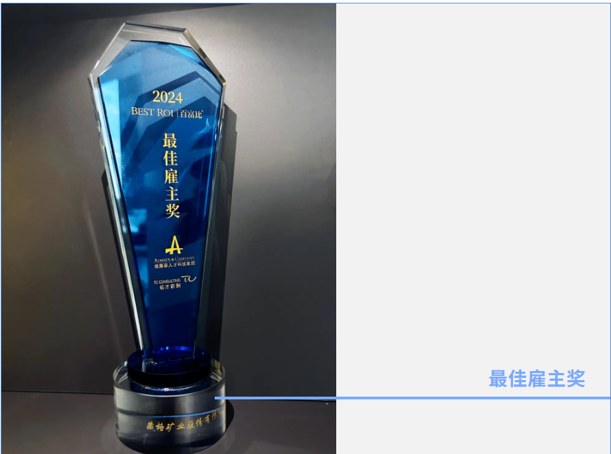 藏格矿业荣获2024年埃摩森“最佳雇主奖”